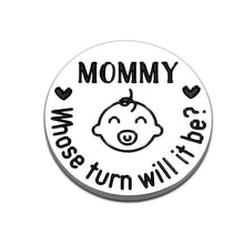 Load image into Gallery viewer, Pregnancy Gift for First Time Moms Fun New Parents Decision Coin Baby Shower Gifts for New Mom New Dad Newborn Baby Gift Birthday Fathers Mothers Day Christmas for Women Men Coin Present Double Sided