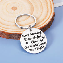 Load image into Gallery viewer, Inspirational Friendship Keychain Gifts for Women Friends Teen Girls Birthday Spiritual Gifts for Daughter Sister Coworker Encouragement Get Well Soon Cancer Graduation Christmas Gifts for Women Her