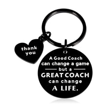 Load image into Gallery viewer, Soccer Coach Gifts Appreciation Keychain Gifts for Football Basketball Baseball Softball Volleyball Coach Men Women Christmas Birthday Retirement Gift for Coach Teacher Stocking Stuffer