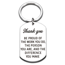 Load image into Gallery viewer, Boss Day Gifts for Women Men Boss Coworker Appreciation Keychain for Leaders Boss Lady Retirement Keepsakes for Mentor Supervisor Farewell Christmas Birthday Farewell Thank You Present for Him Her