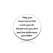 Load image into Gallery viewer, Boss Day Gift Token for Women Men Boss Leader Inspirational Pocket Hug for Manager Supervisor Mentor Coworker Birthday Christmas Retirement Leaving Stocking Stuffers Appreciation Gifts for Him Her