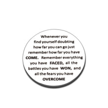 Load image into Gallery viewer, Inspirational Gifts for Women Men Little Pocket Hug Recovery Gifts Motivational Keychain from Depression Surgery Suicide Addiction Alcoholics Sobriety Presents for Cancer Survivor Warrior Fighter