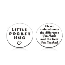Load image into Gallery viewer, Coworker Leaving Gifts for Women Men Little Pocket Hug Colleagues Employee Office Supervisor Teacher Friends Birthday Thanksgiving Boss Day Farewell Retirement Farewell Thank You Gifts for Him Her