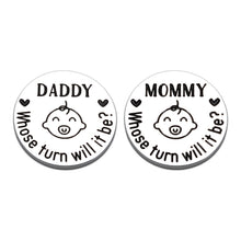 Load image into Gallery viewer, Pregnancy Gift for First Time Moms Fun New Parents Decision Coin Baby Shower Gifts for New Mom New Dad Newborn Baby Gift Birthday Fathers Mothers Day Christmas for Women Men Coin Present Double Sided